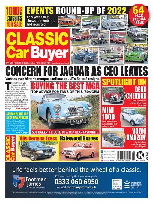 Title details for Classic Car Buyer by Kelsey Publishing Ltd - Available
